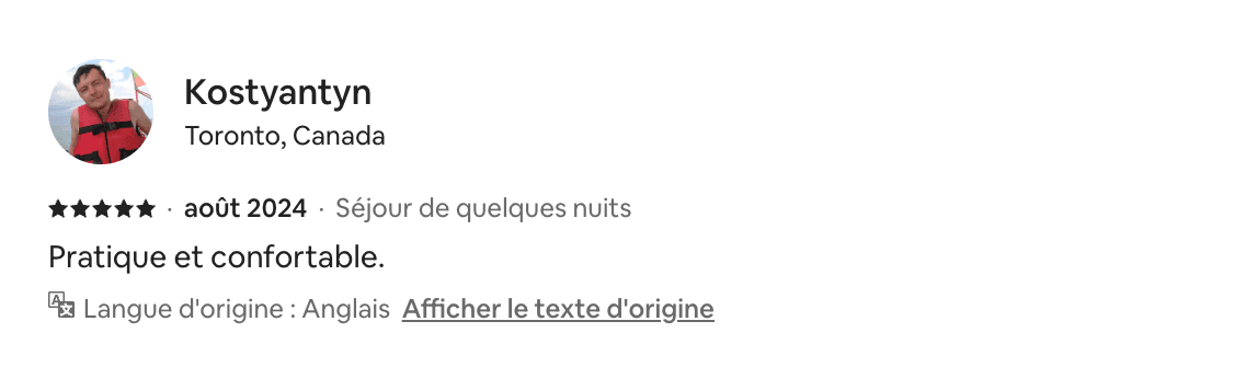 Avis de kostyantyn